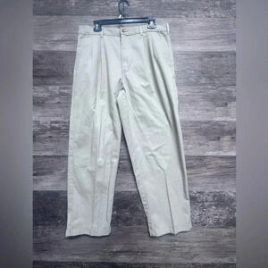 Puritan Cream Chinos Khakis Dress Pants Mens 36 x 30